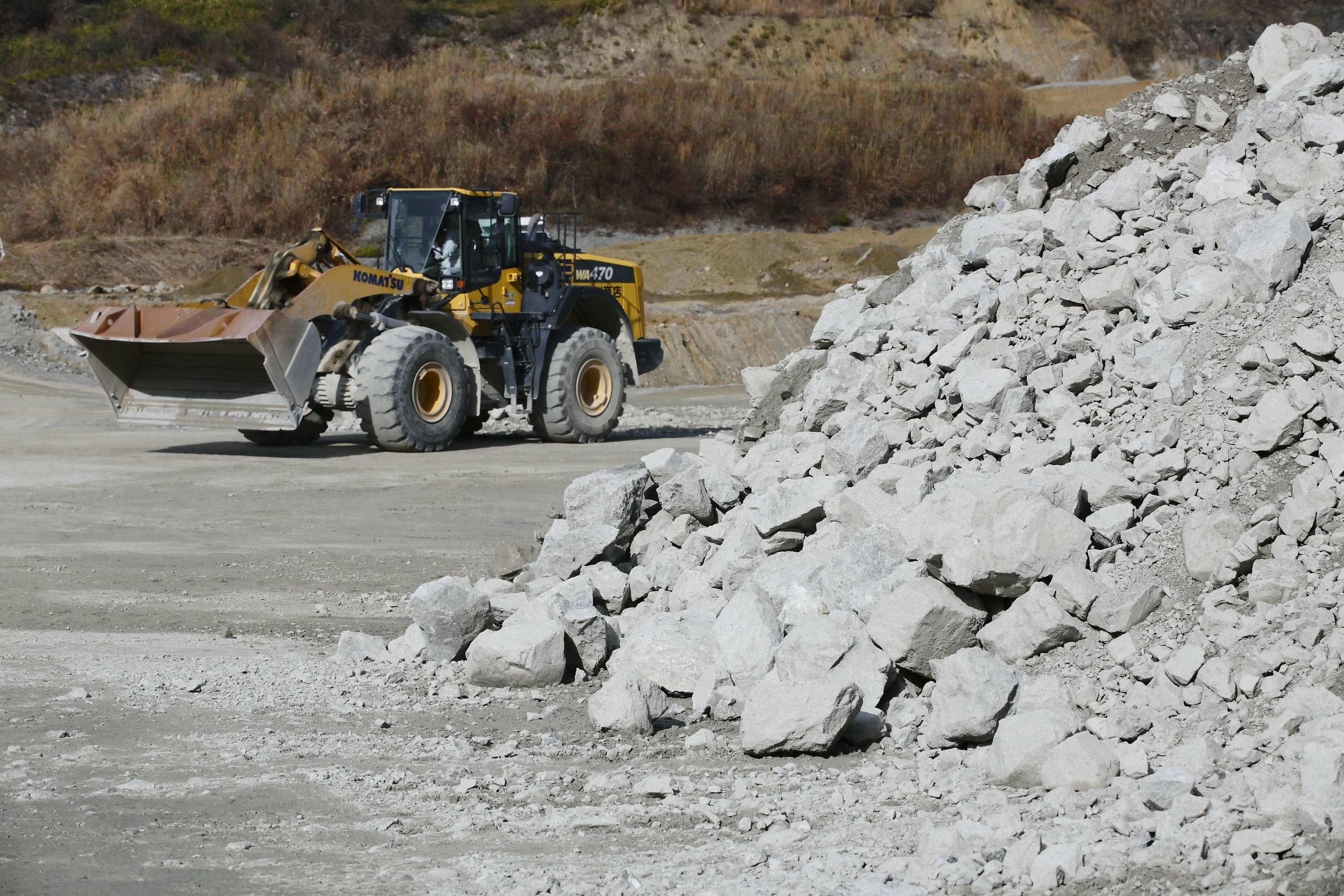 砕石場